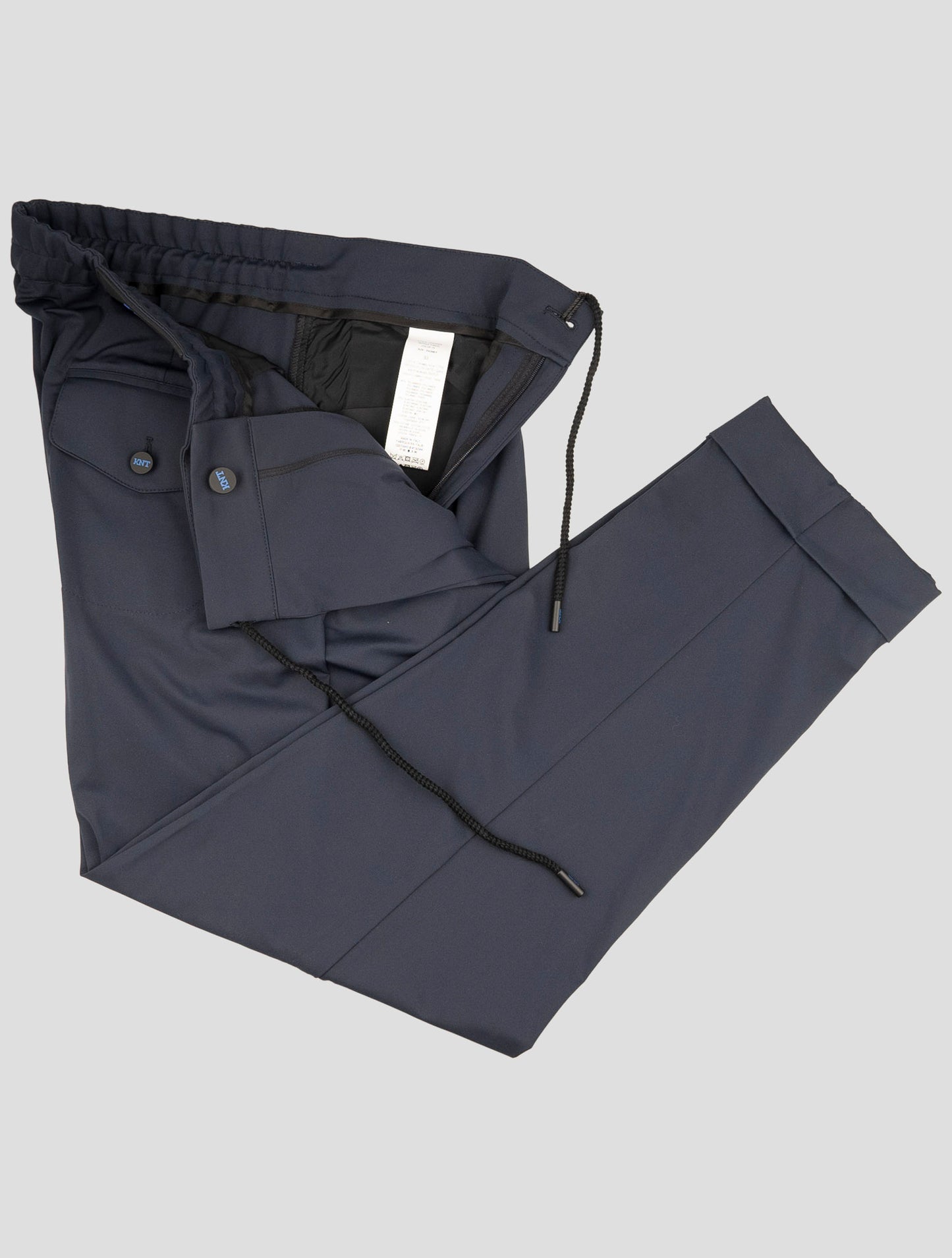 Kiton Knt Blue Pa Ea Pants