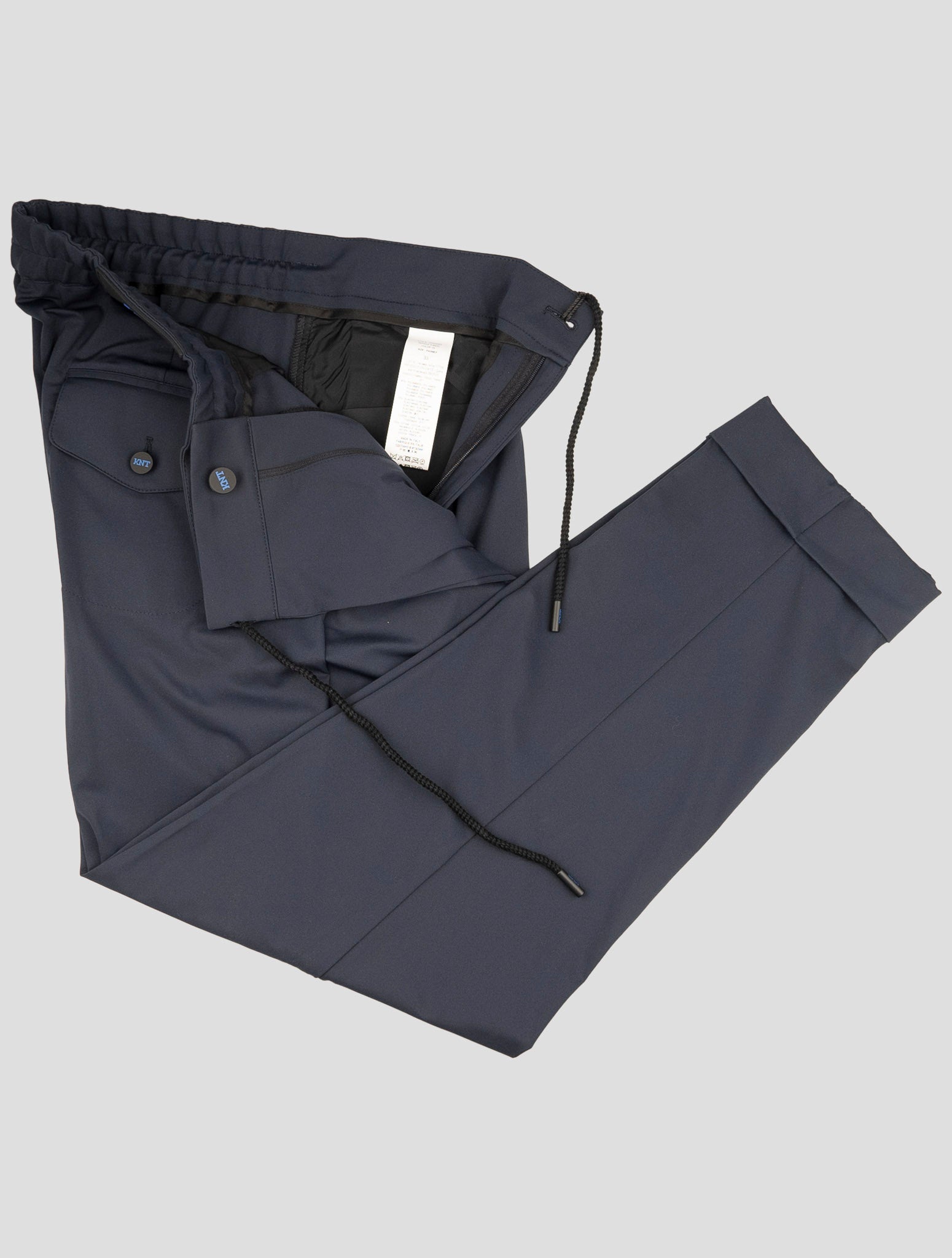 Kiton Knt Blue Pa Ea Pants