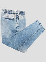 Kiton Knt Light Blue Cotton Ea Pants