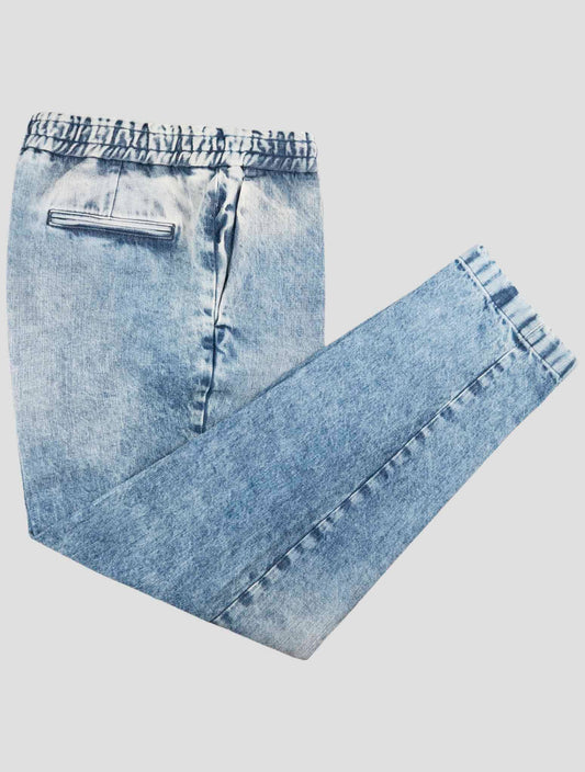 Kiton Knt Light Blue Cotton Ea Pants