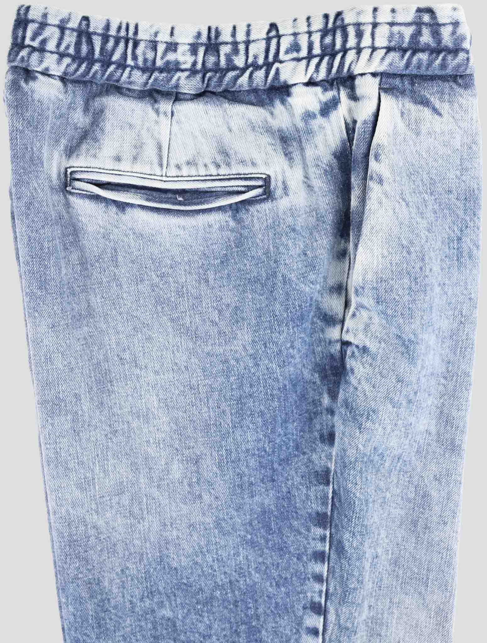 Kiton Knt Light Blue Cotton Ea Pants