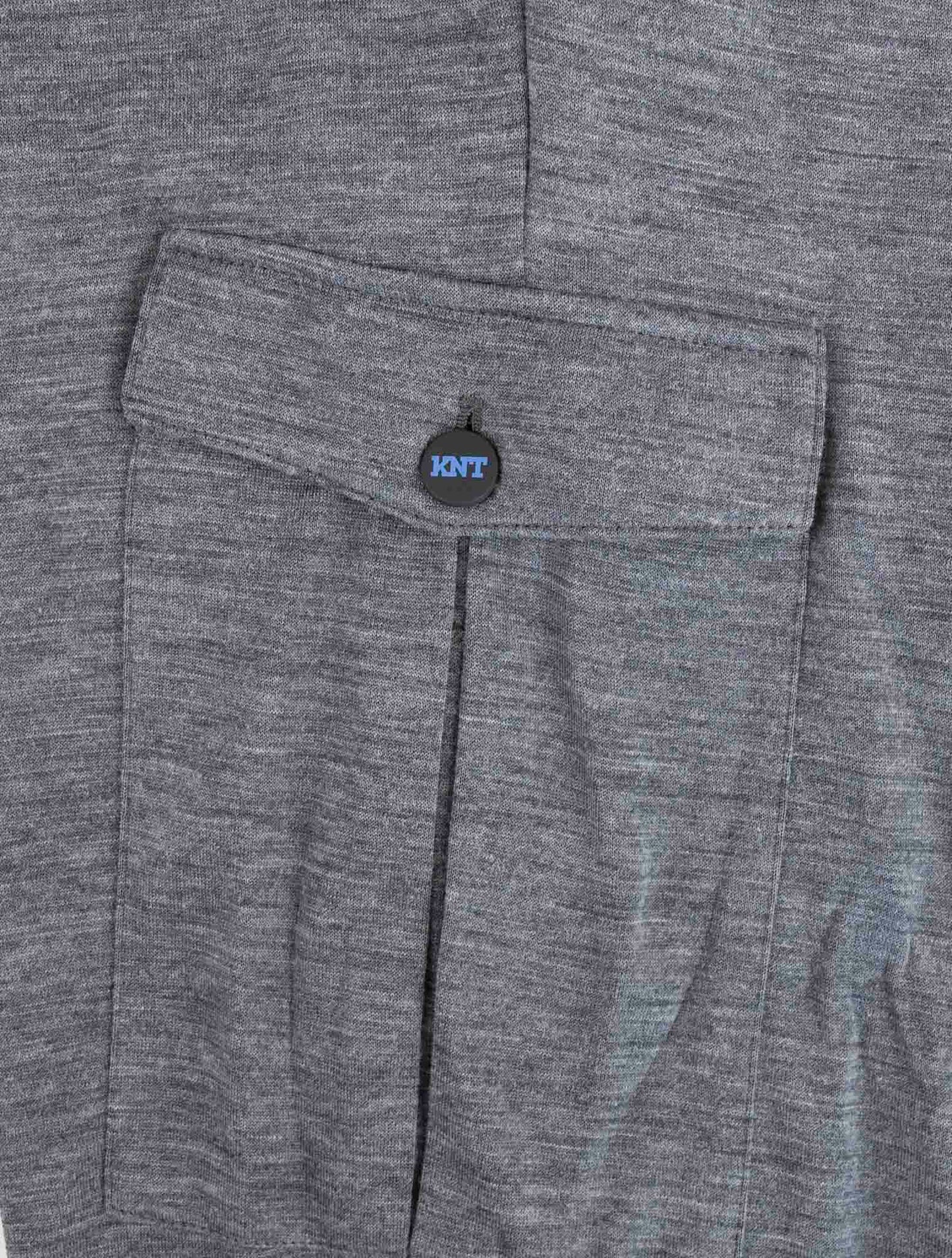 Kiton Knt Gray Virgin Wool Cashmere Pants