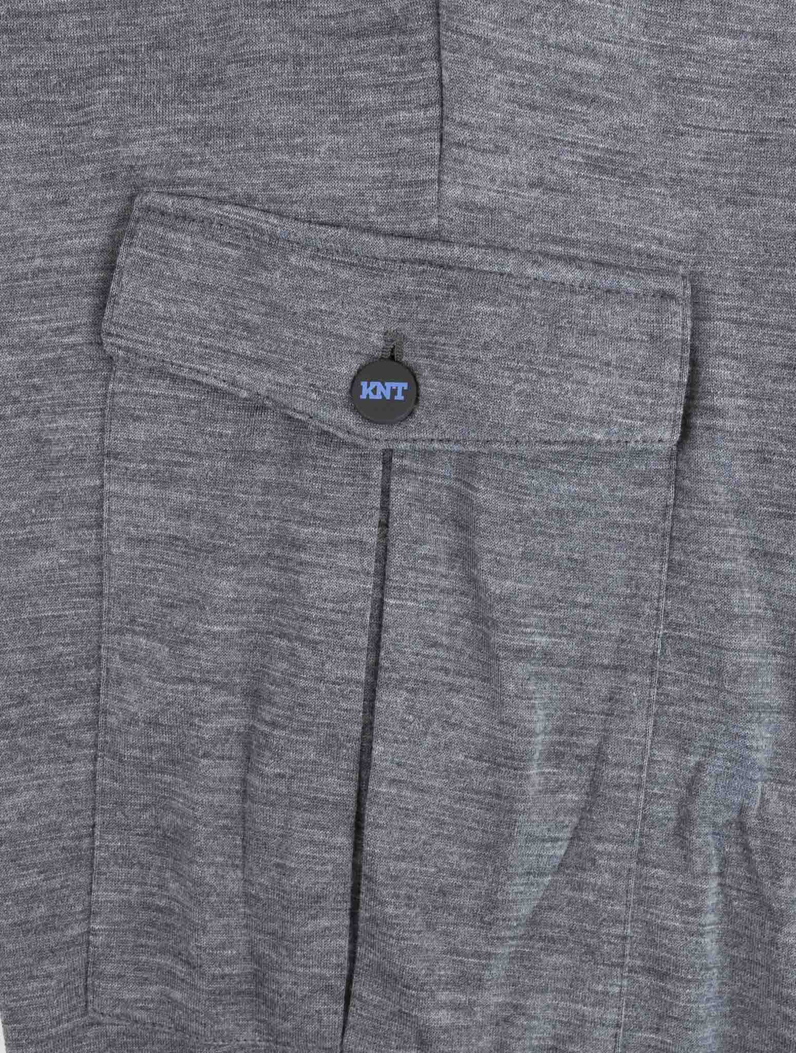 Kiton Knt Gray Virgin Wool Cashmere Pants