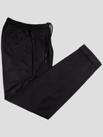 Kiton Knt Black Virgin Wool Pants