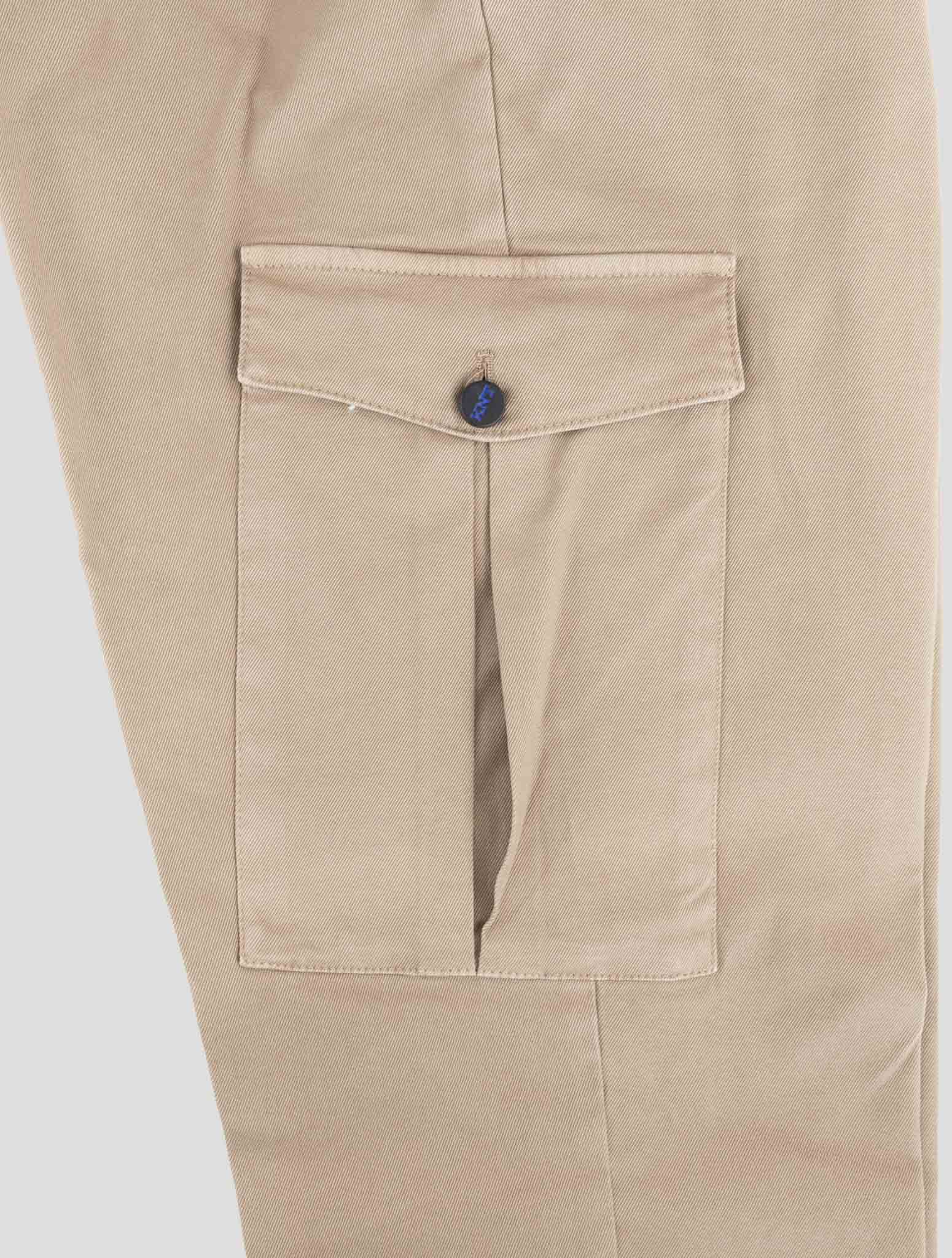 Kiton Knt Brown Cotton Ea Cargo Pants