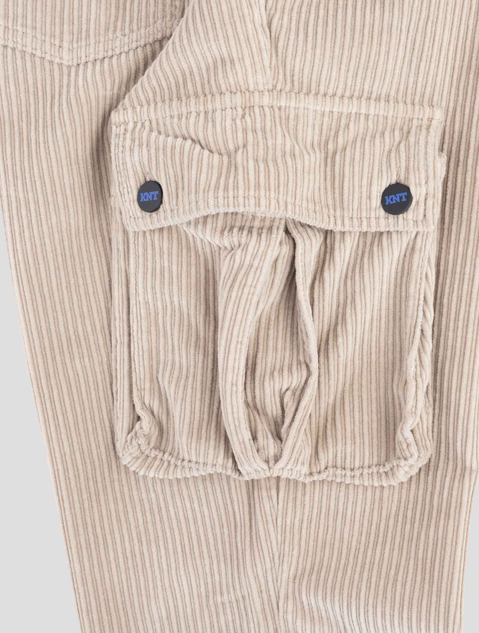 Kiton Knt Brown Cotton Ea Cargo Pants