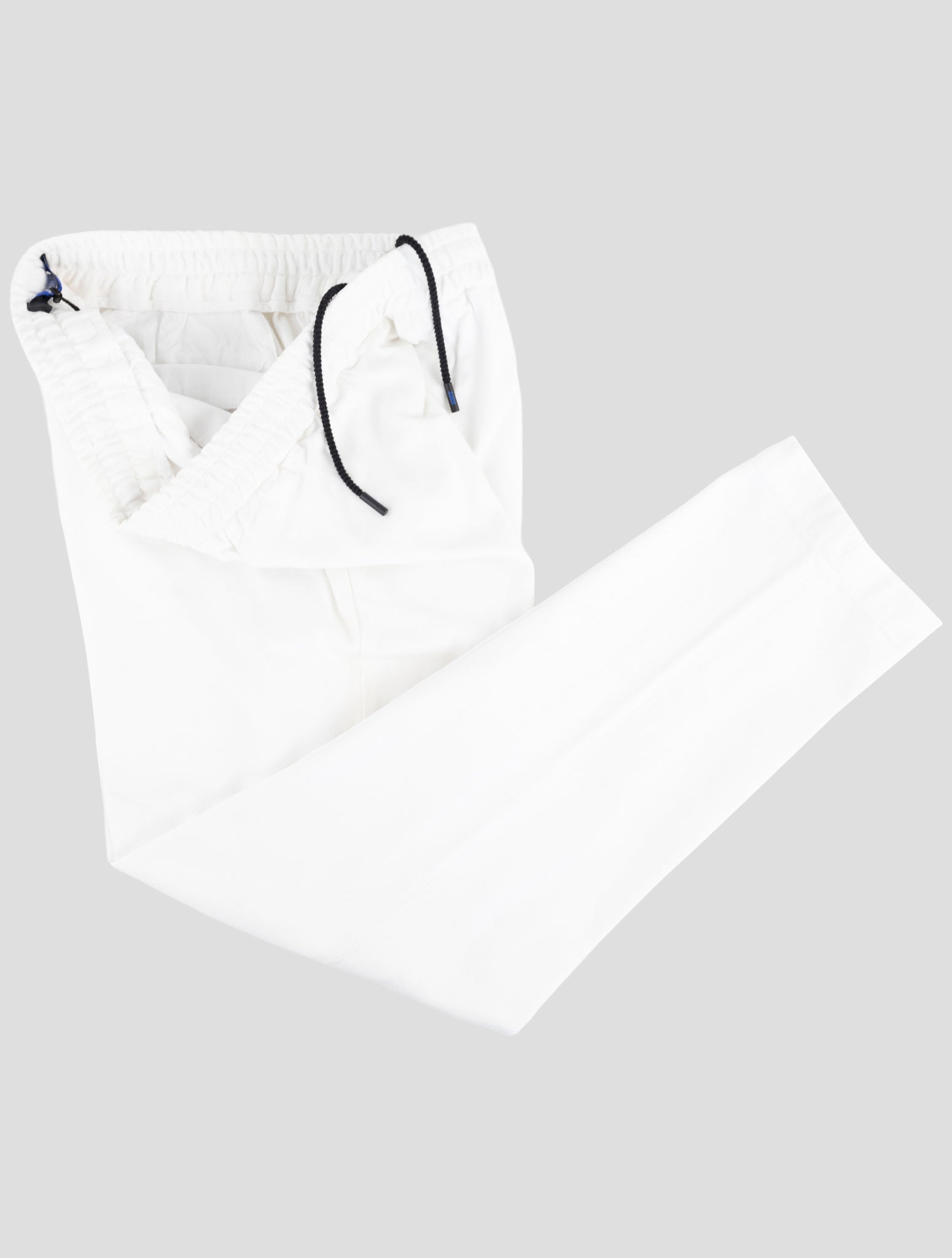 Kiton Knt White Cotton Ea Pants