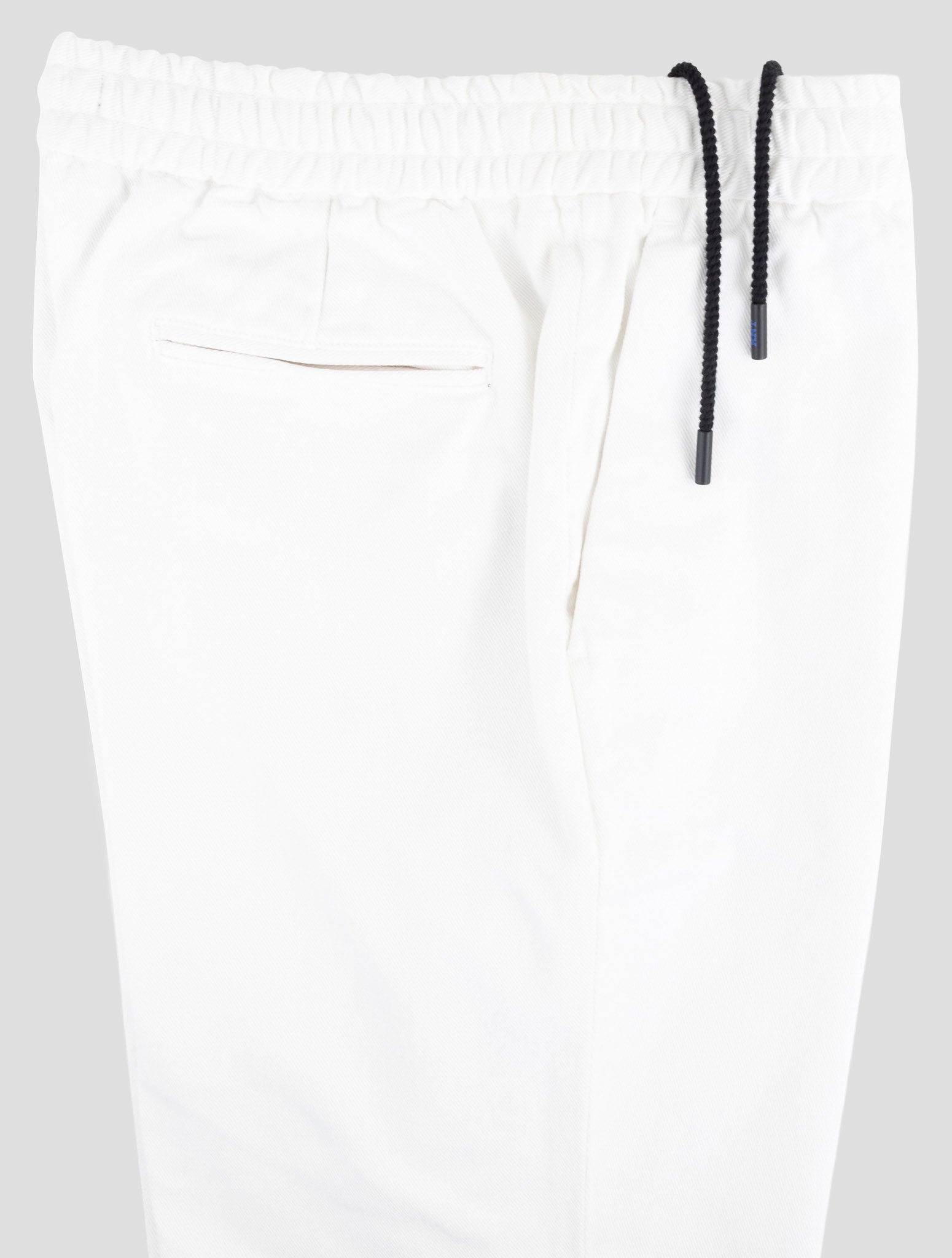 Kiton Knt White Cotton Ea Pants
