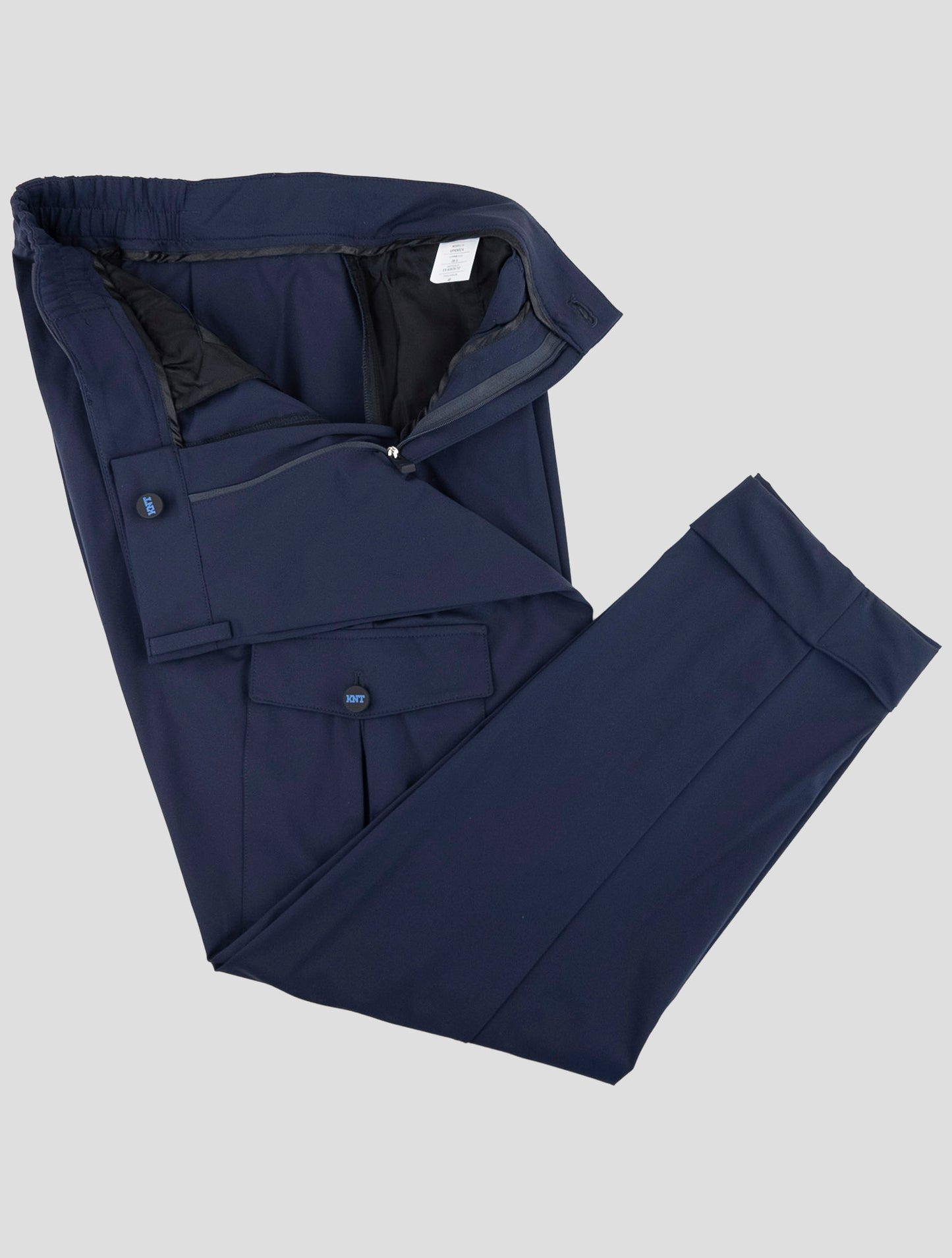 Kiton Knt Blue Pa Ea Cargo Pants