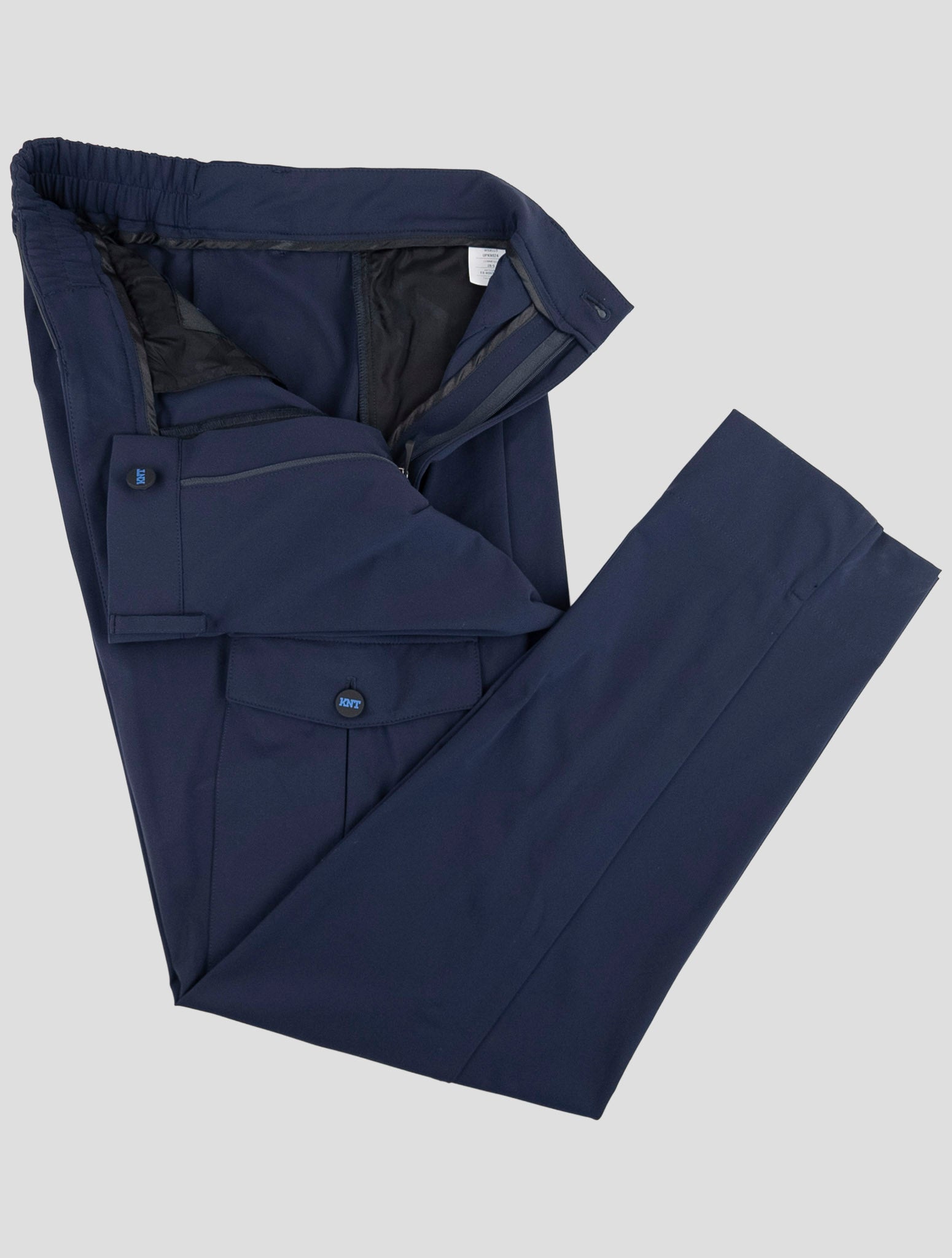 Kiton Knt Blue Pa Ea Cargo Pants