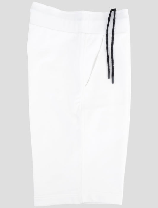 Kiton Knt White Cotton Short Pants