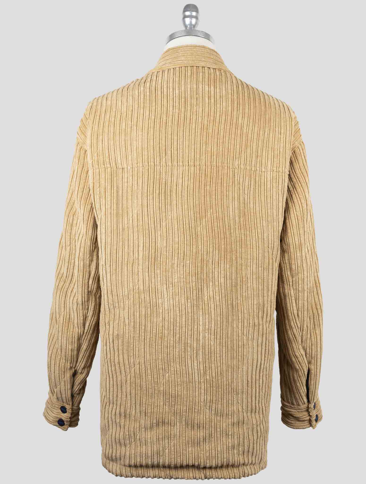 Kiton Knt Beige Pl Pa Velvet Coat