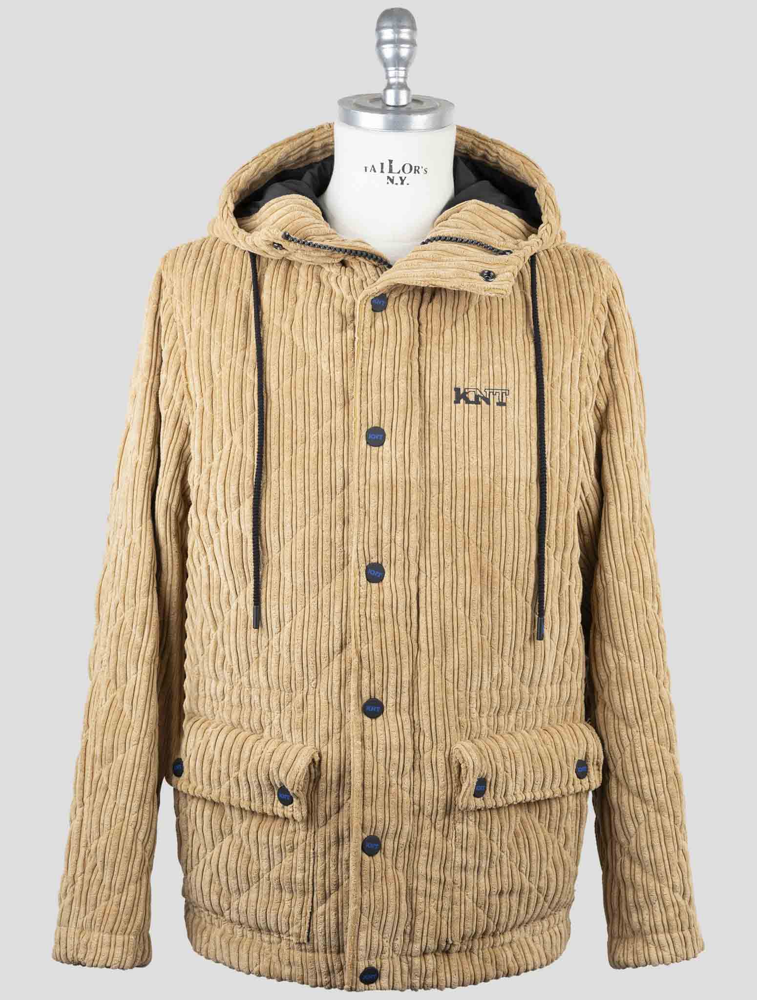 Kiton Knt Beige Pl Pa Velvet Coat