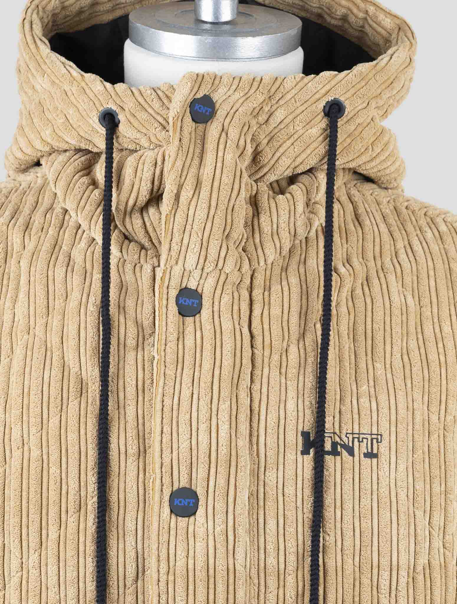 Kiton Knt Beige Pl Pa Velvet Coat