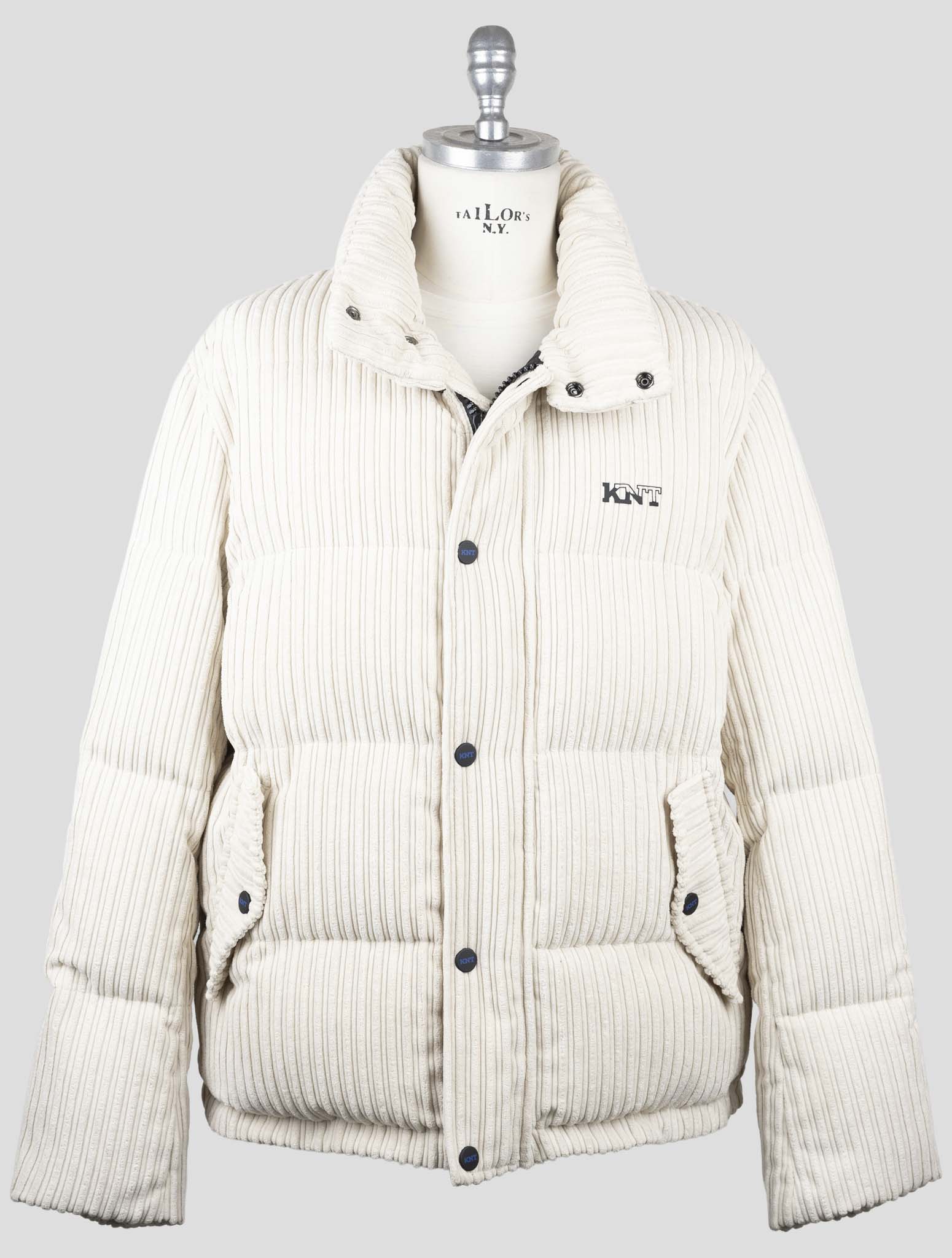 Kiton Knt White Pl Pa Velvet Coat
