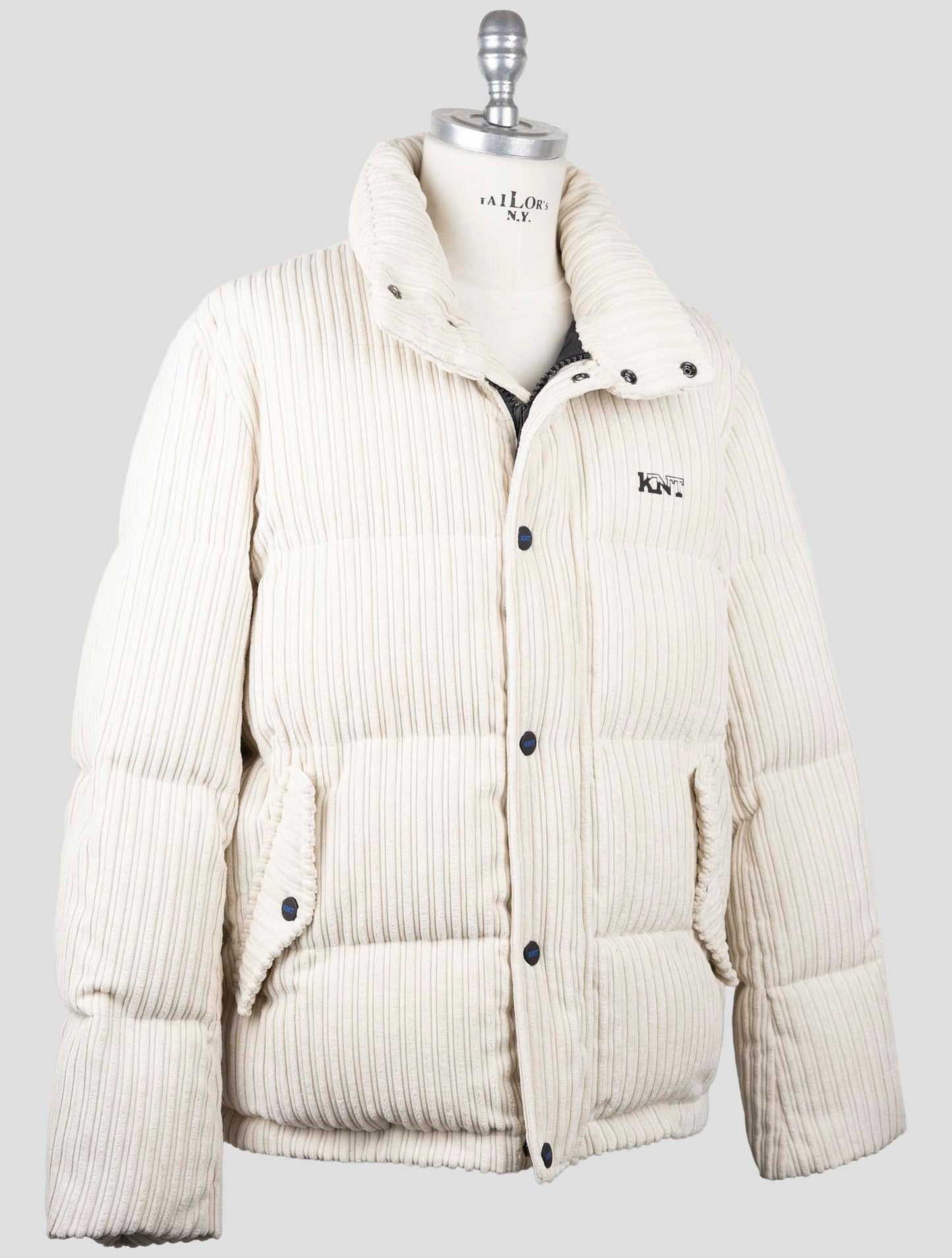 Kiton Knt White Pl Pa Velvet Coat