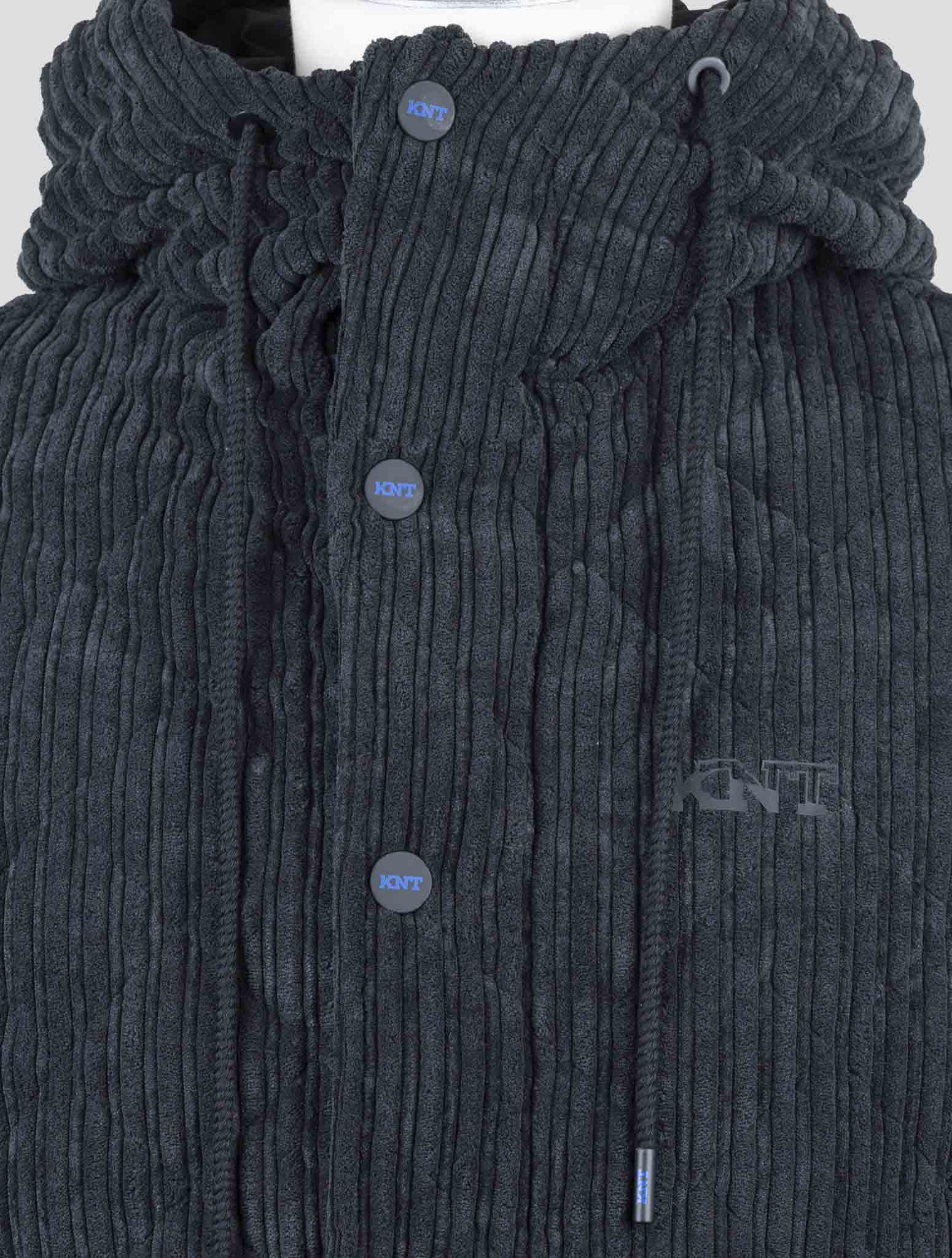 Kiton Knt Black Pl Pa Velvet Coat