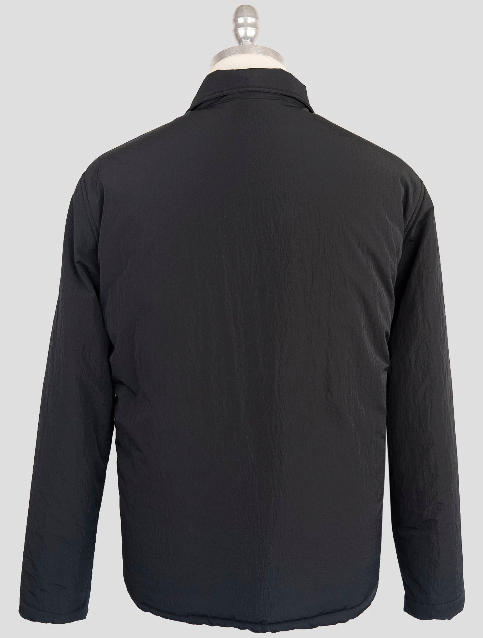 Kiton Knt Black Pa Coat