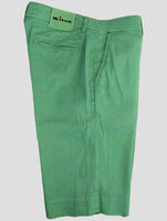 Kiton Green Linen Cotton Ea Short Pants