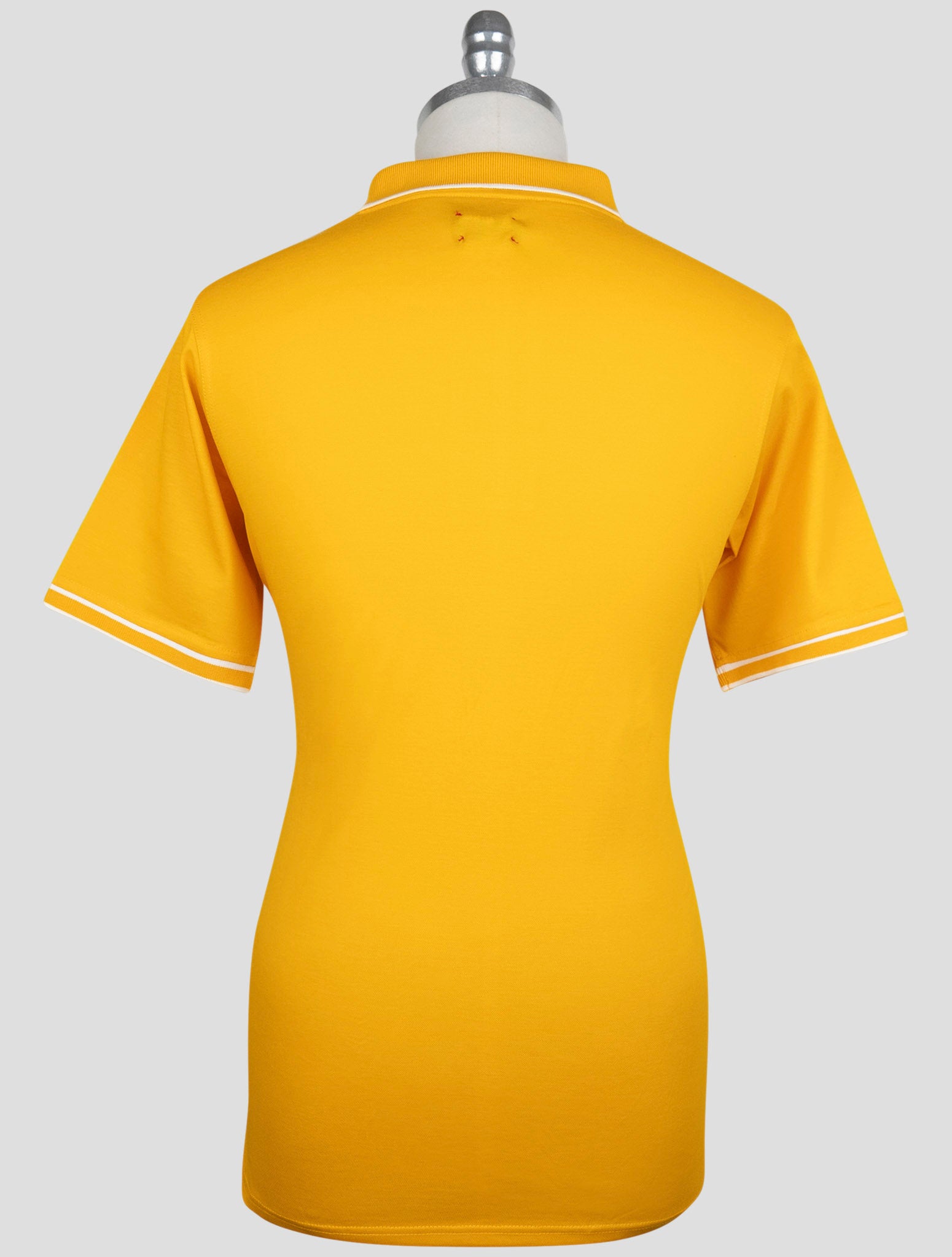 Kiton Yellow Cotton Polo