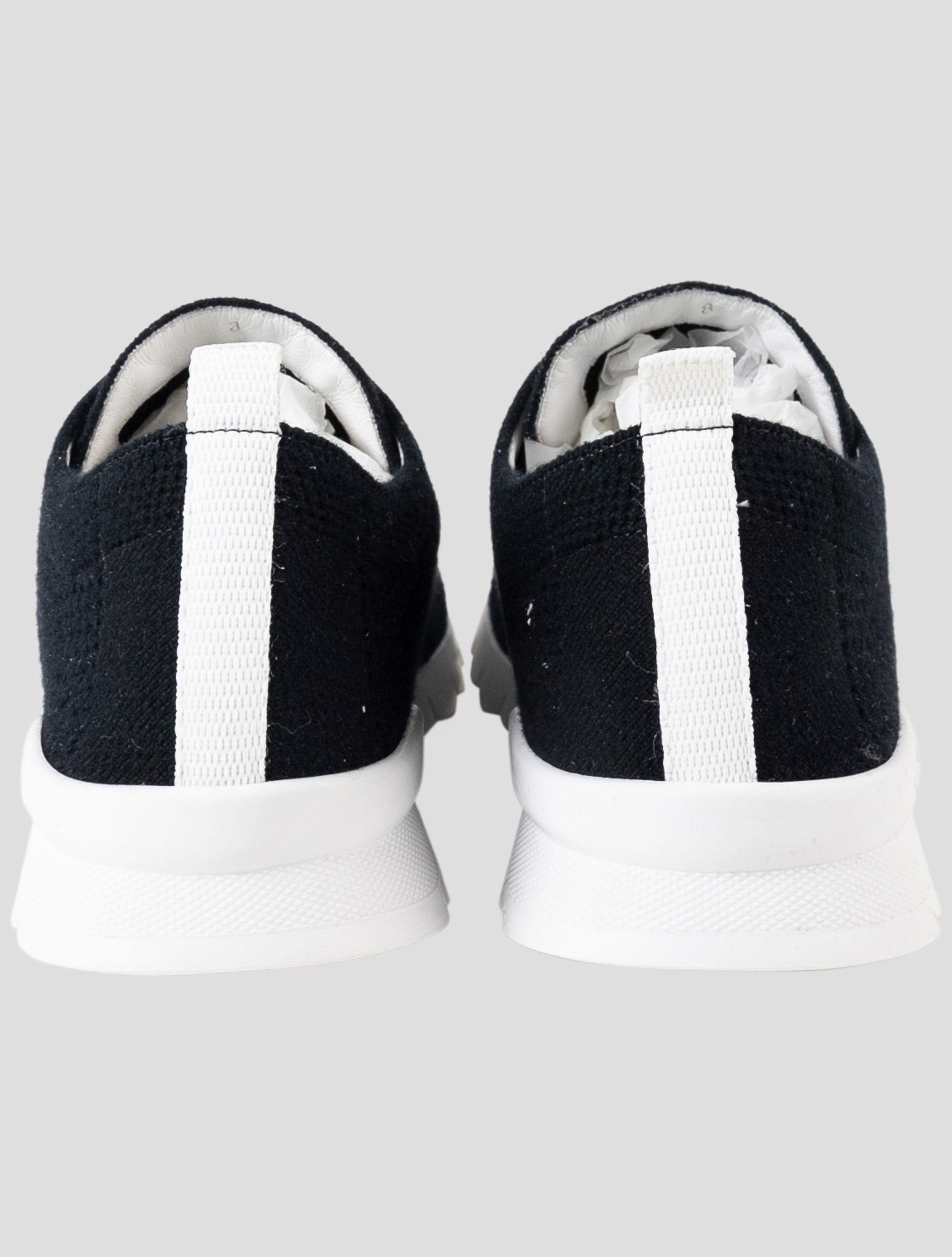 Kiton Blue Cashmere Sneakers