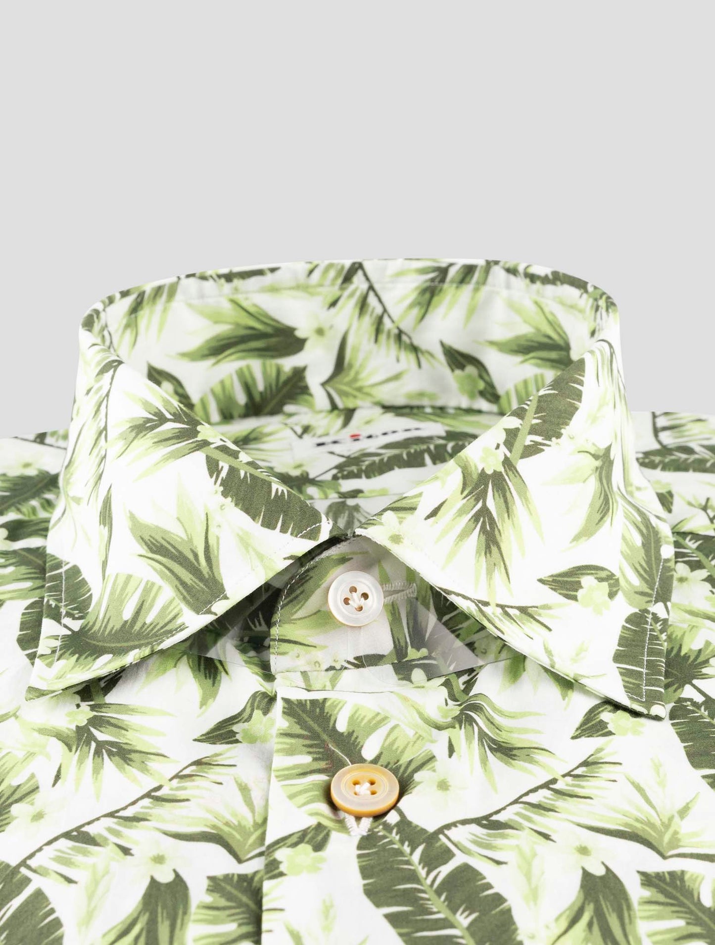 Kiton Multicolor Cotton Shirt