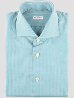 Kiton Green Cotton Shirt