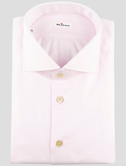 Kiton Gray Cotton Shirt