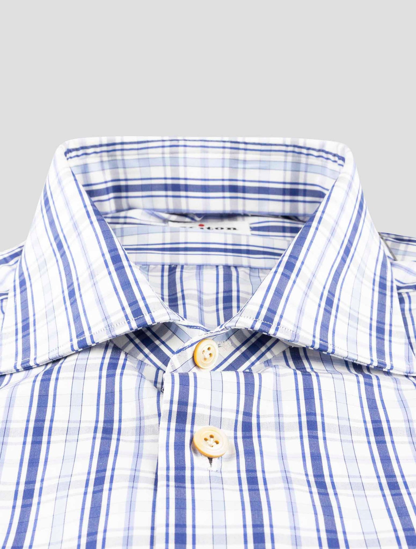 Kiton Multicolor Cotton Shirt