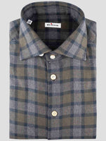 Kiton Multicolor Cotton Shirt