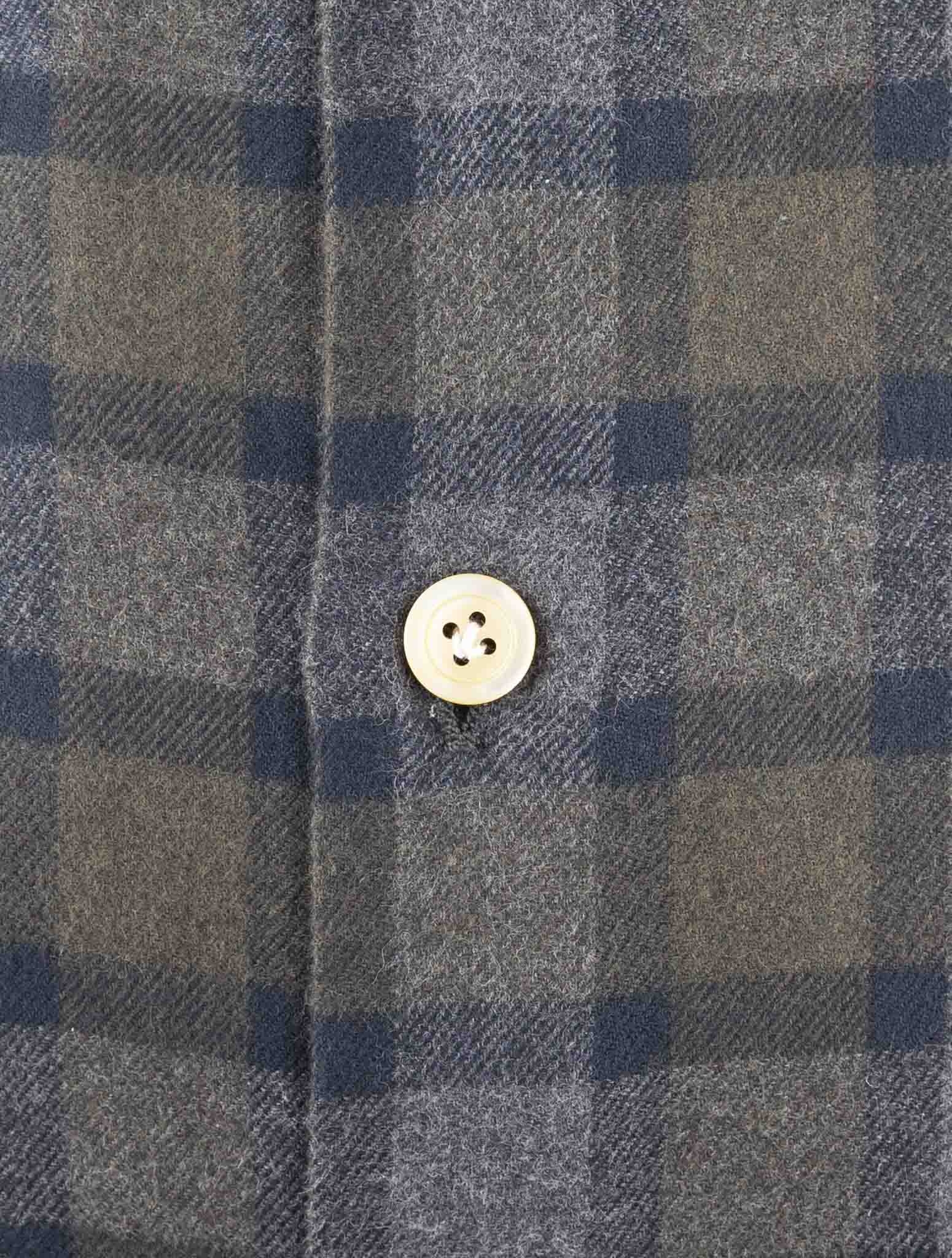 Kiton Multicolor Cotton Shirt