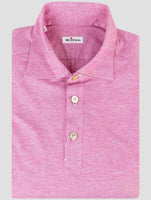 Kiton Pink Cotton Sweater Polo