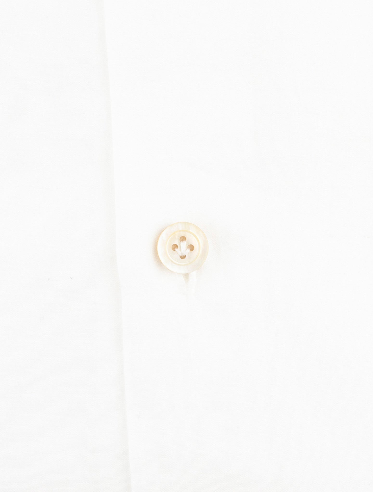 Kiton White Cotton Shirt