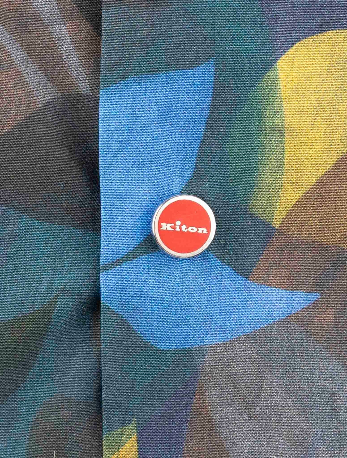 Kiton Multicolor Cotton Shirt