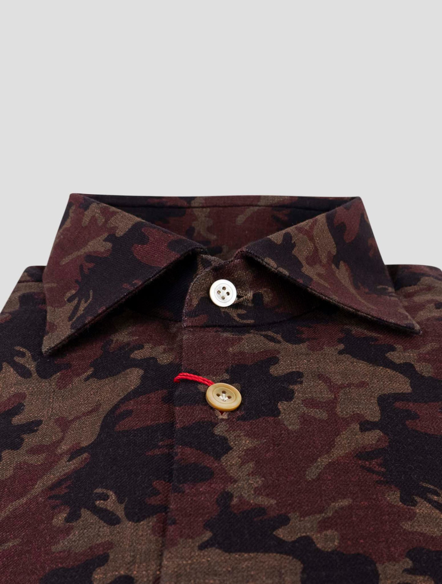 Kiton Multicolor Cotton Shirt