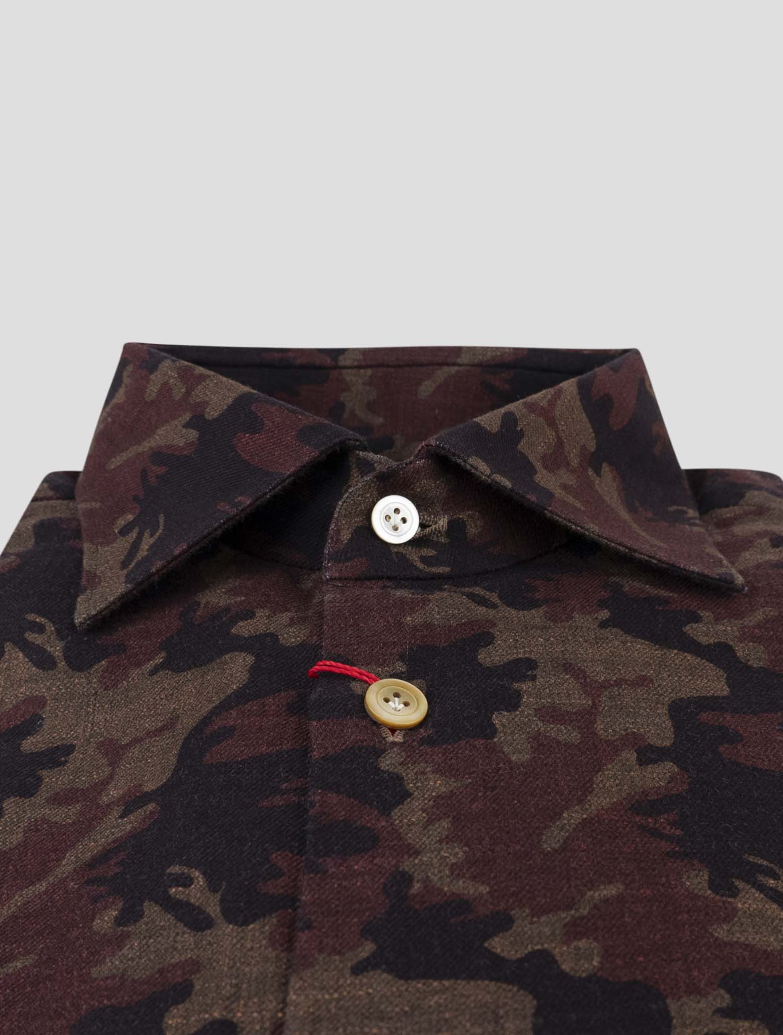 Kiton Multicolor Cotton Shirt