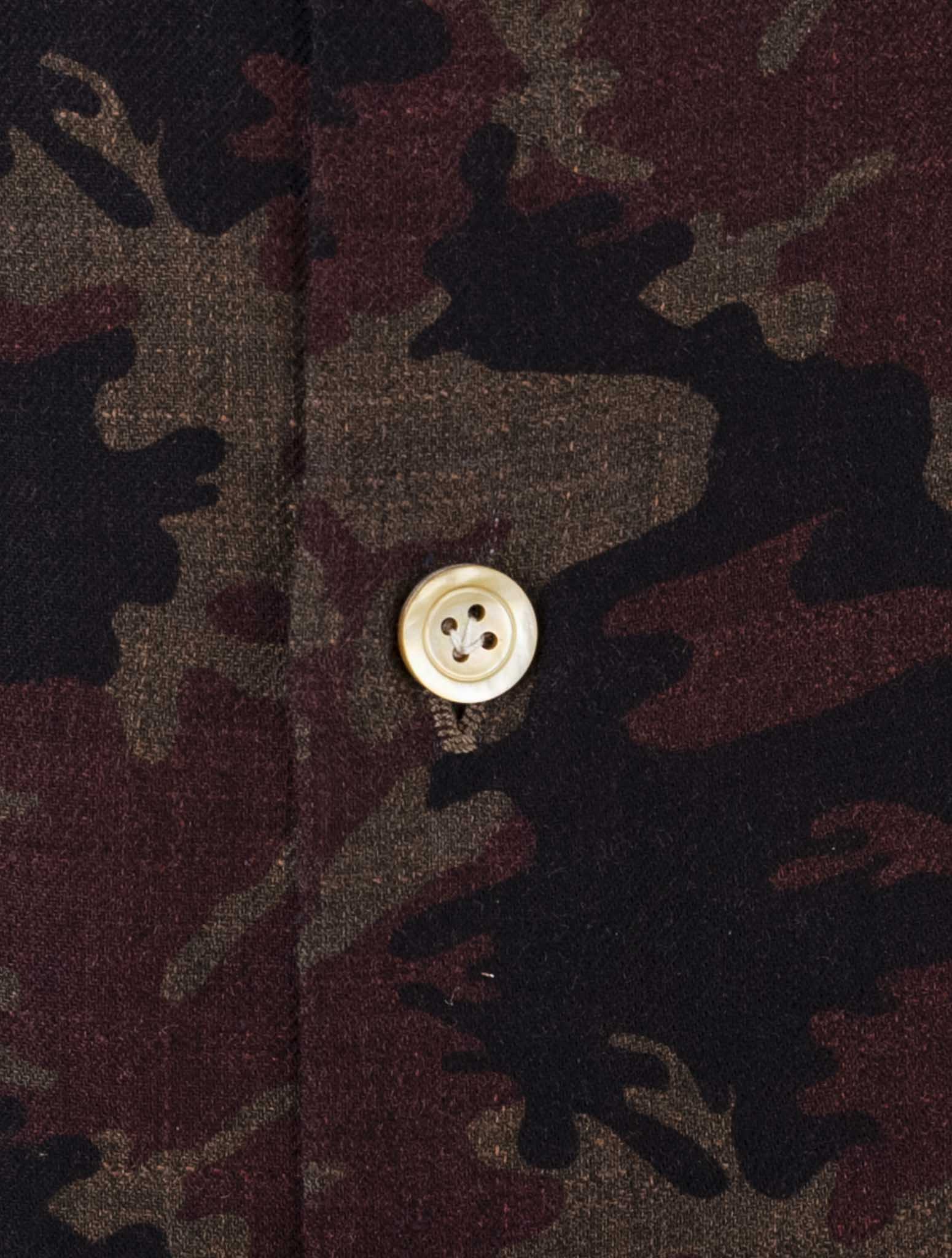 Kiton Multicolor Cotton Shirt