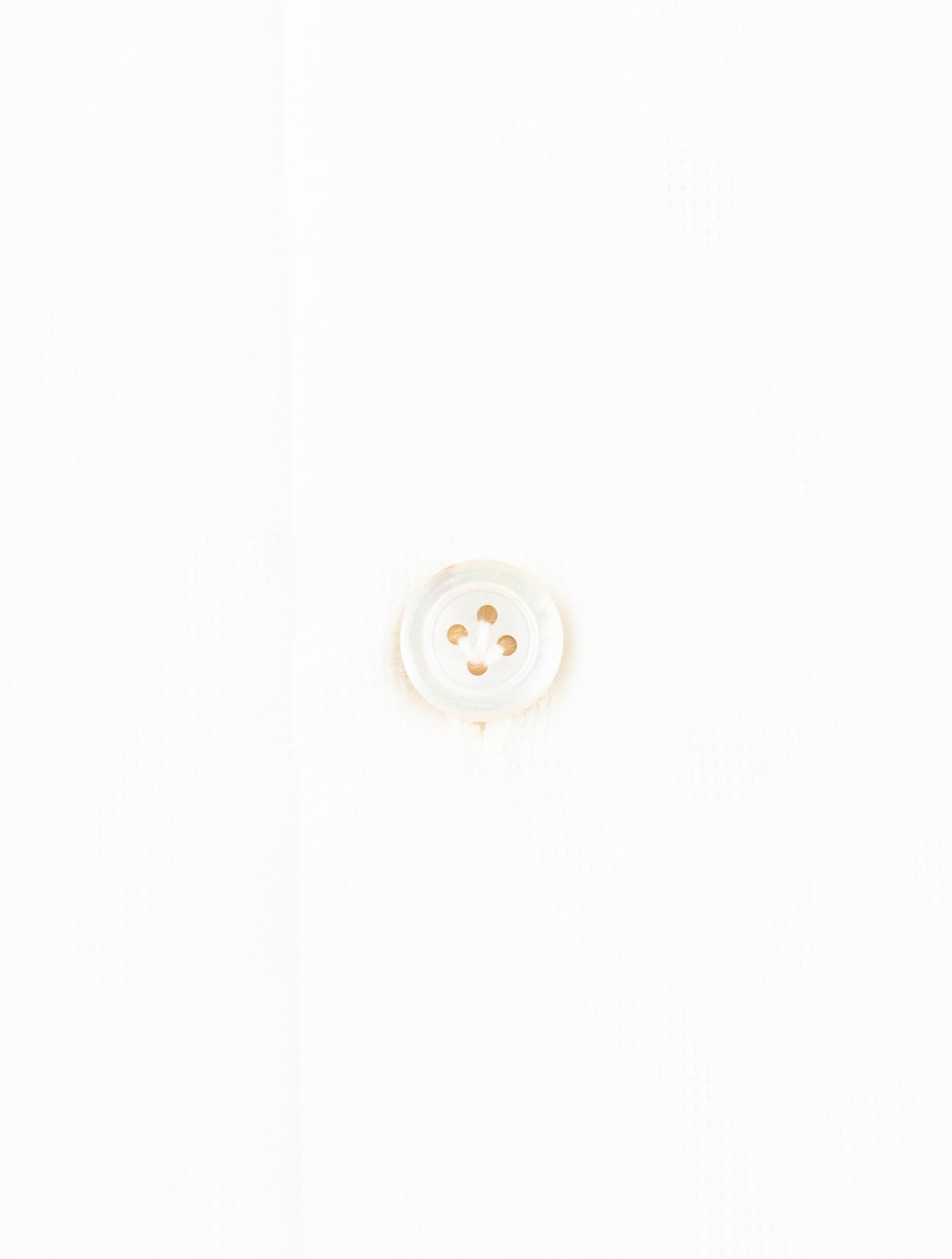 Kiton White Cotton Shirt