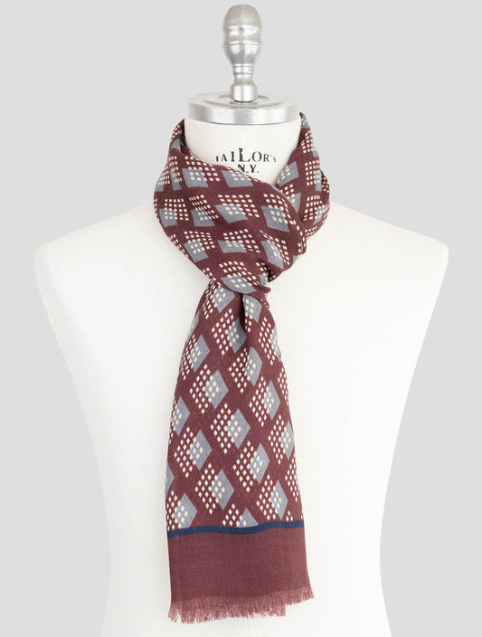 Kiton Multicolor Cashmere Scarf