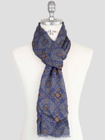 Kiton Multicolor Modal Cashmere Scarf