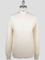 Kiton Beige Cashmere Sweater Crewneck