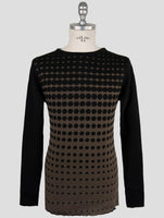 Kiton Knt Brown Cotton Wool Pl Sweater Crewneck