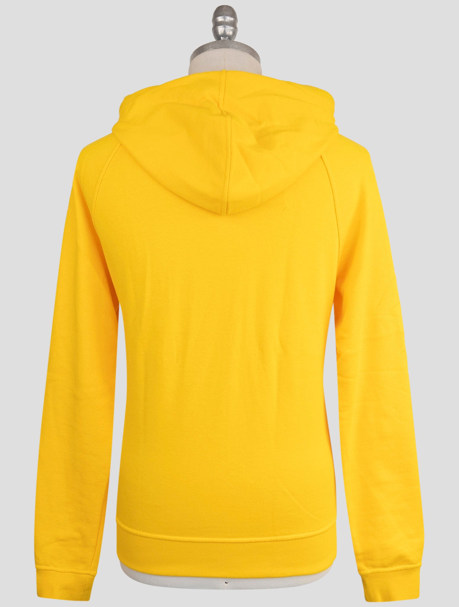 Kiton Knt Yellow Viscose Ea Sweater Hoodie