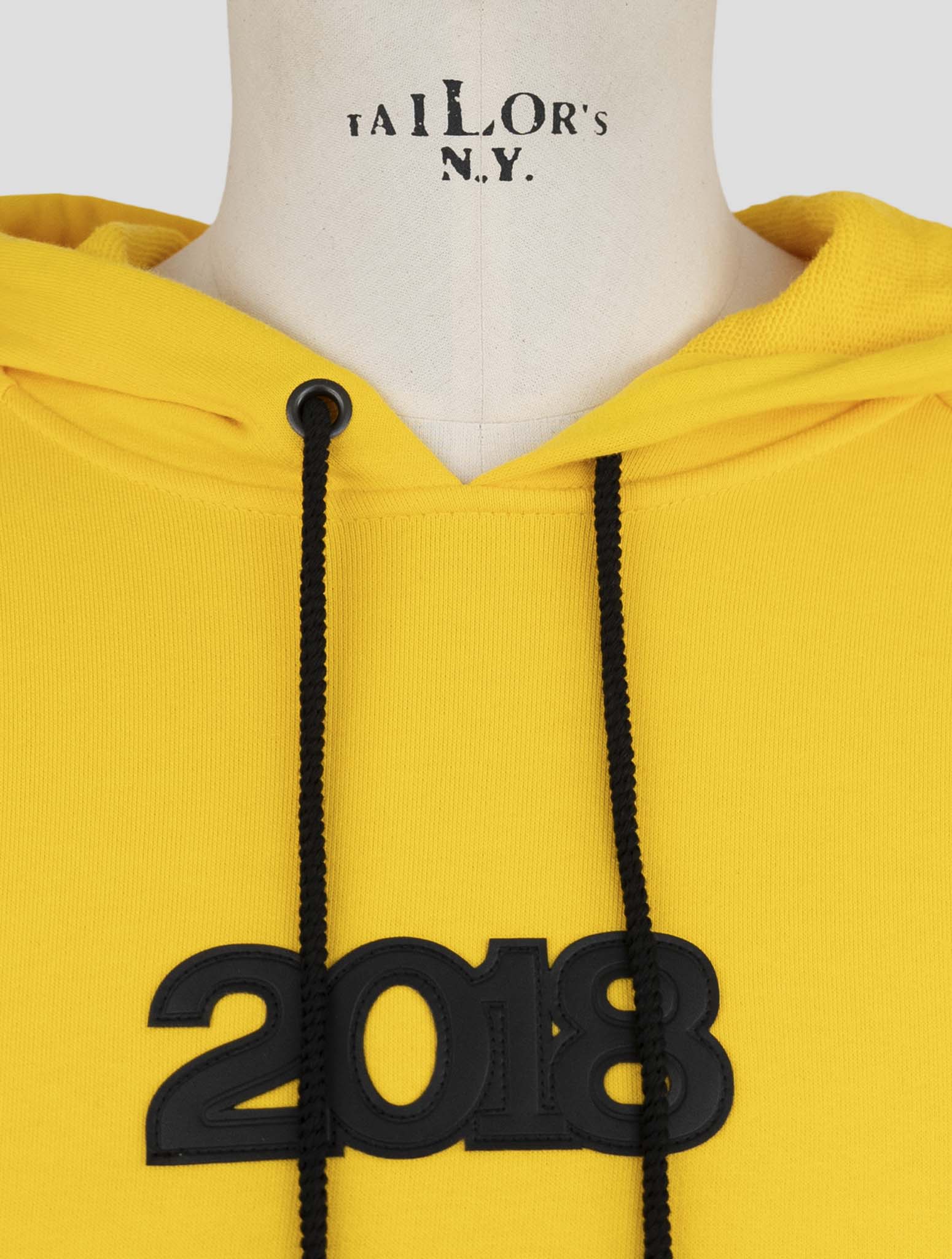 Kiton Knt Yellow Viscose Ea Sweater Hoodie