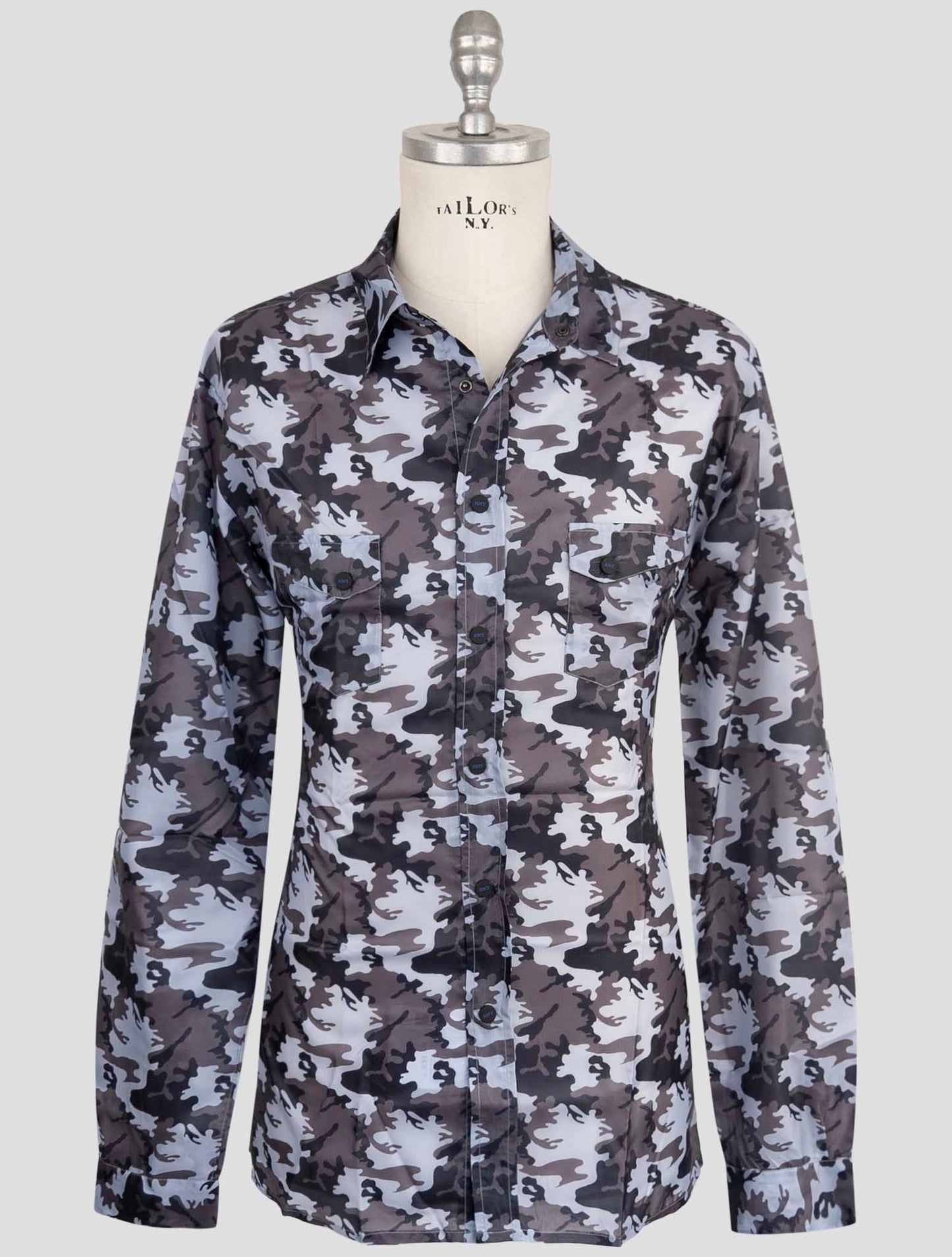 Kiton Knt Multicolor Pl Shirt