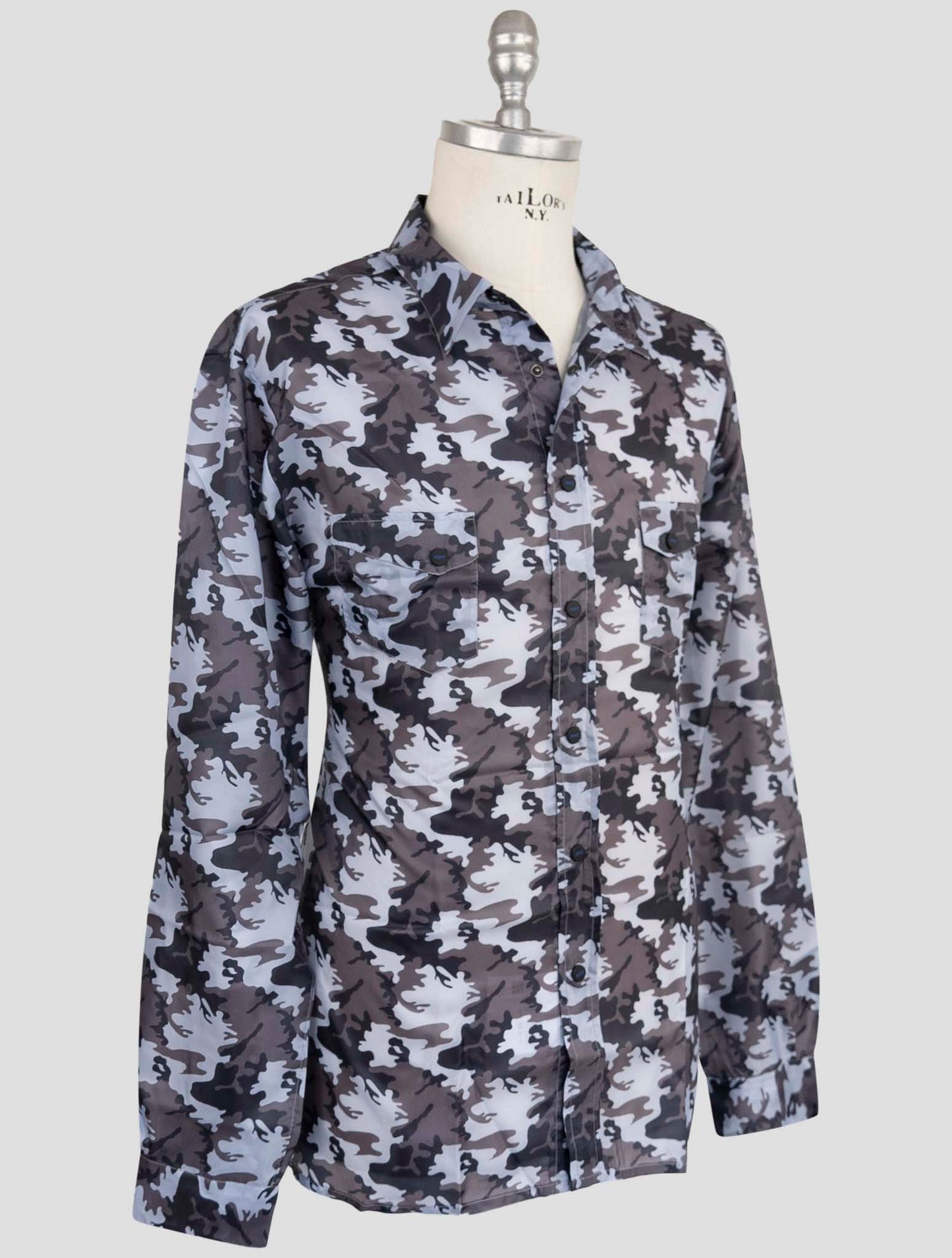 Kiton Knt Multicolor Pl Shirt