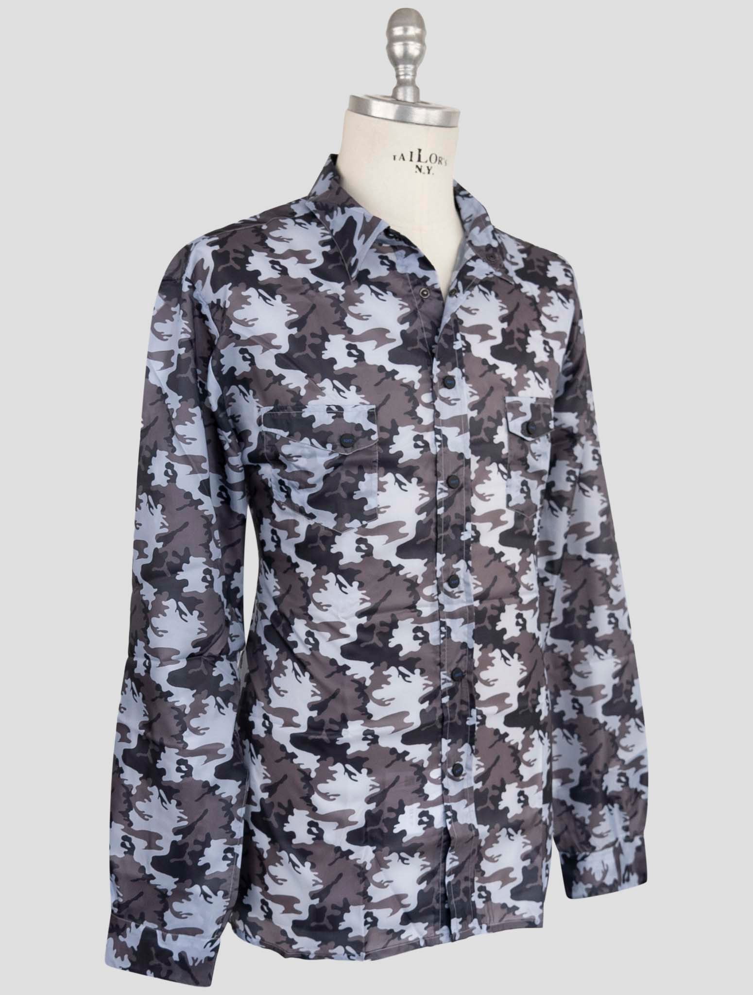 Kiton Knt Multicolor Pl Shirt