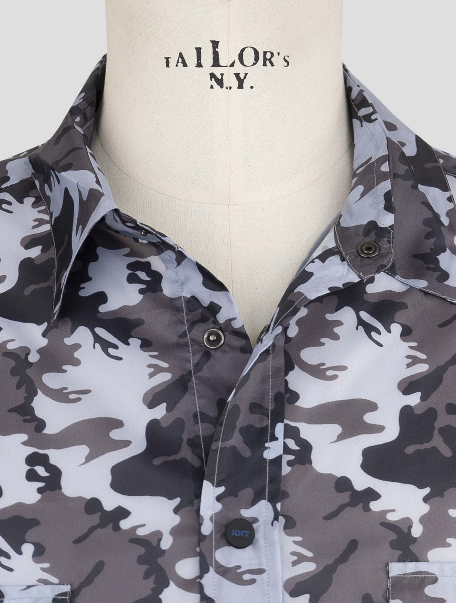 Kiton Knt Multicolor Pl Shirt