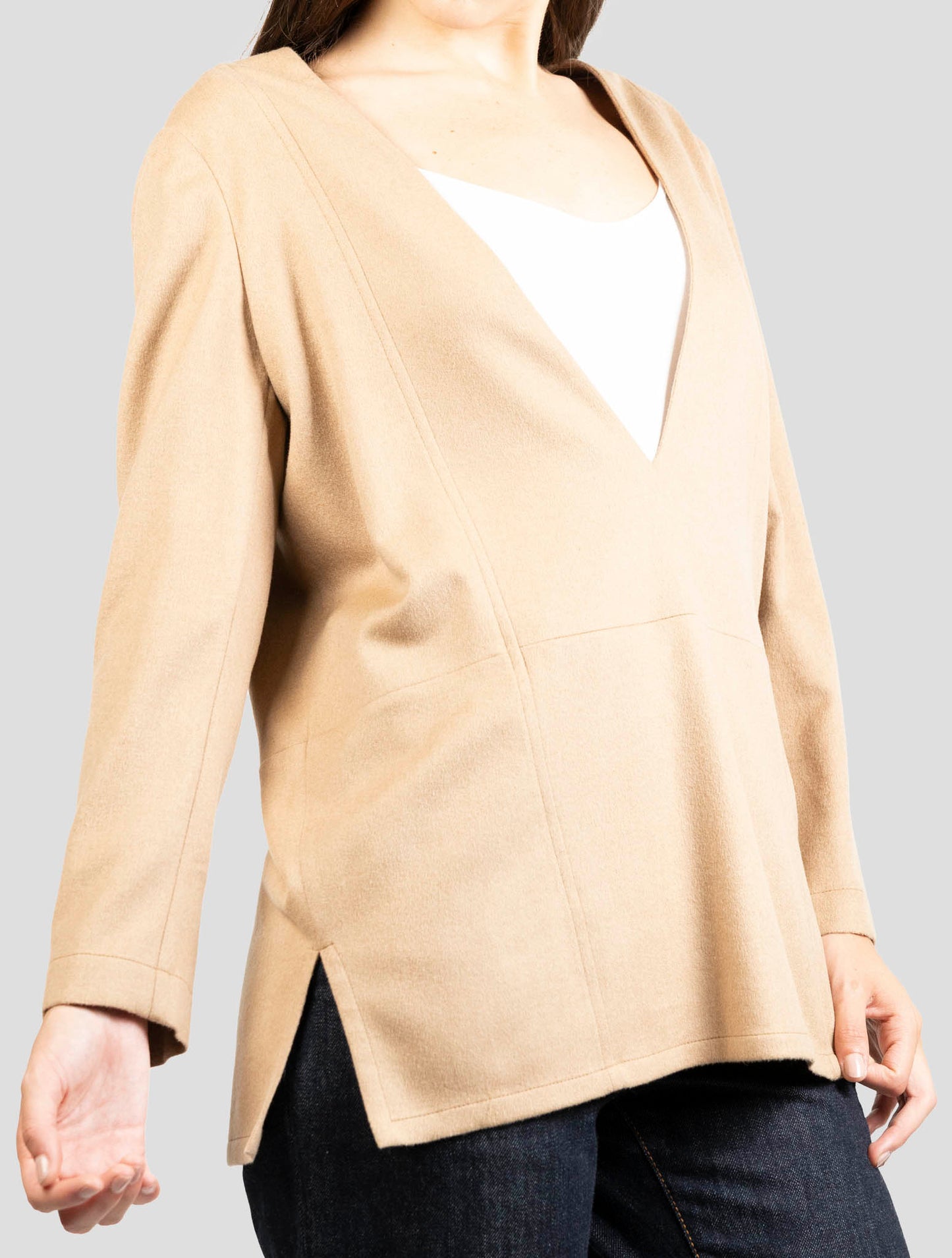 Kiton Brown Camel Shirt