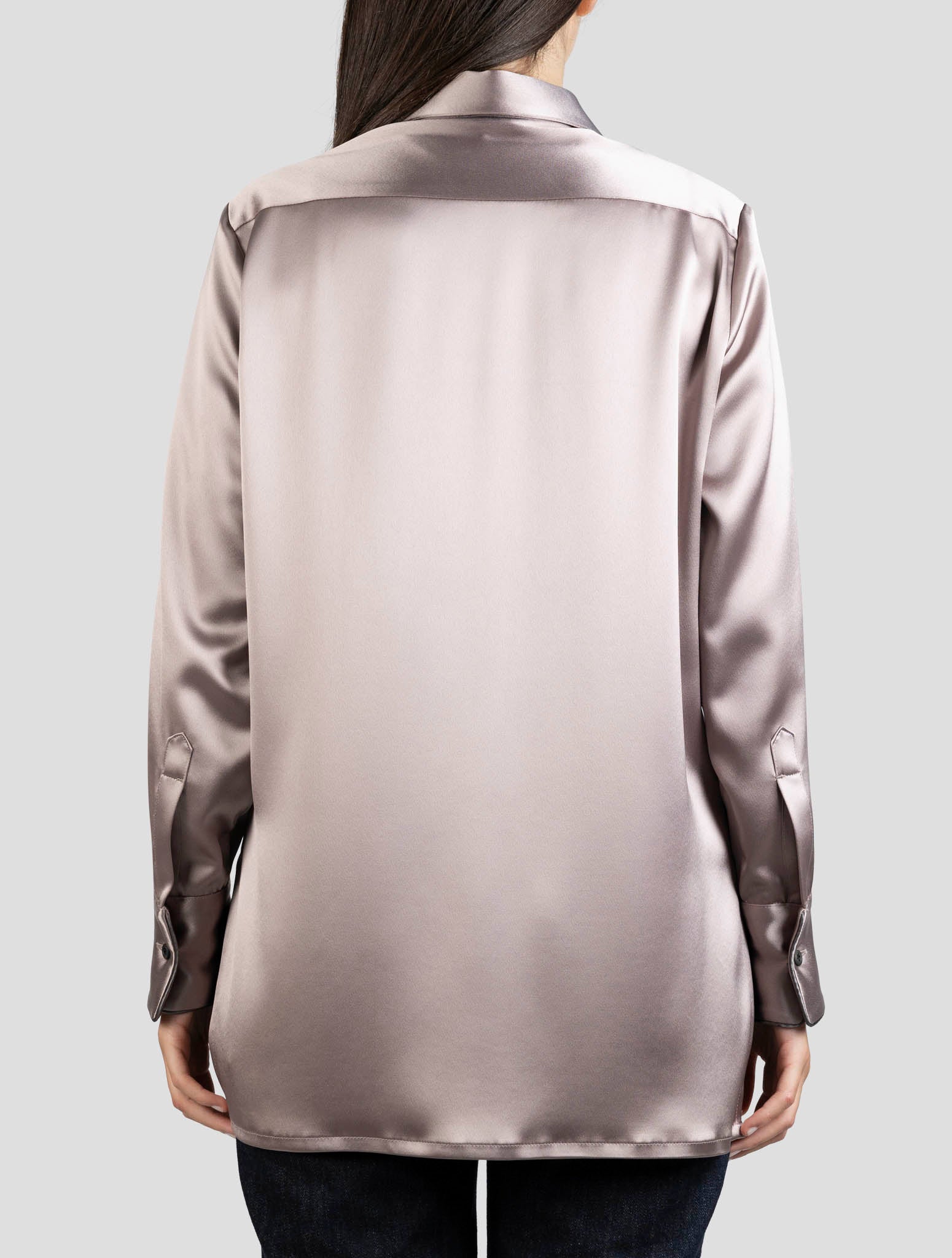 Kiton Bronze Acetate Pe Shirt